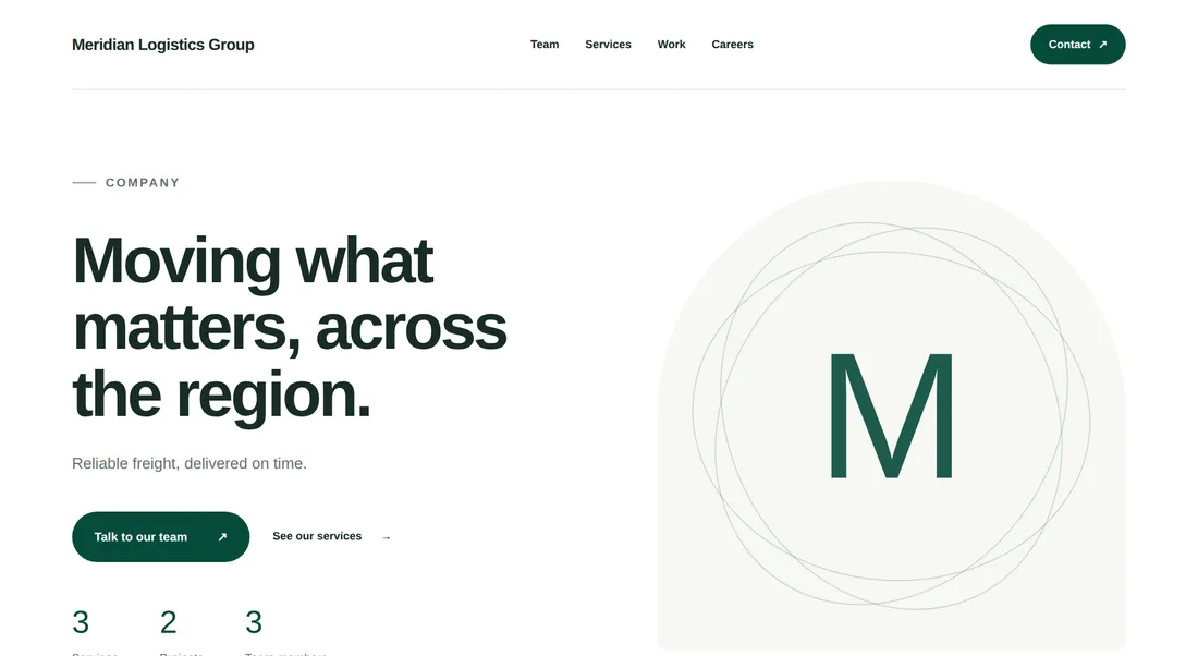 Sample Company design